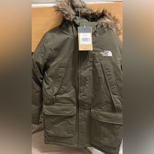 North face winter parka